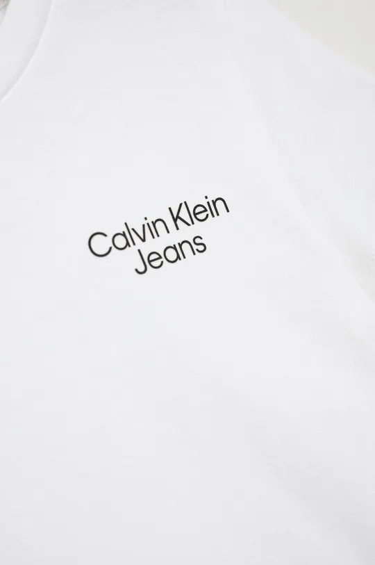 Calvin Klein Jeans t-shirt bawełniany dziecięcy IB0IB01319.9BYY 100 % Bawełna