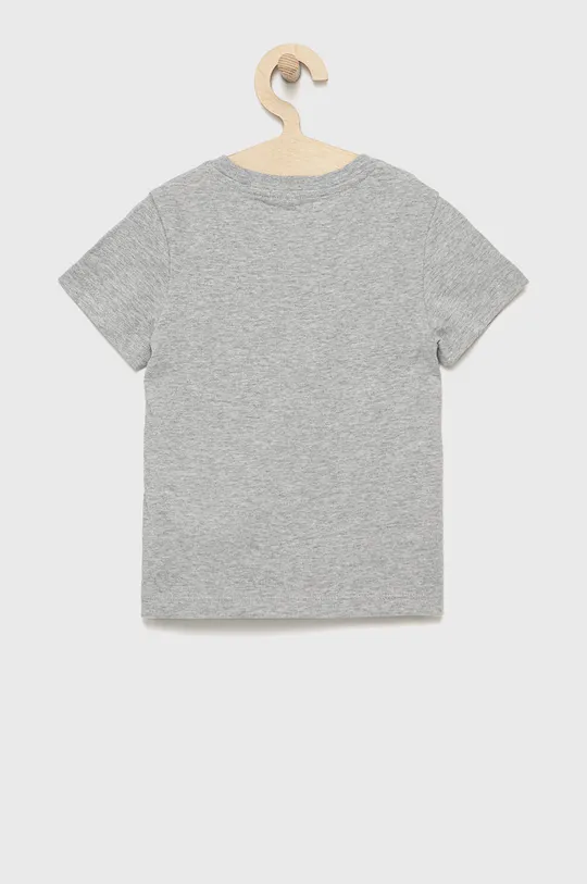 Detské bavlnené tričko Calvin Klein Jeans sivá