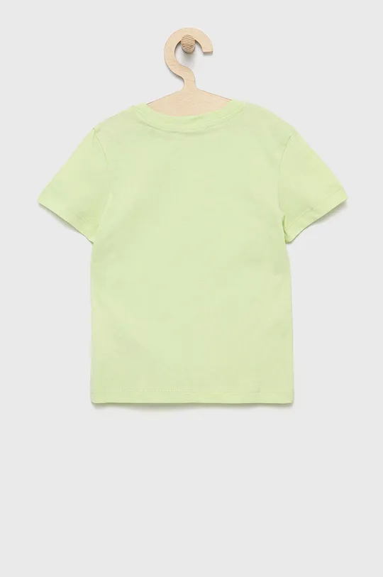 Otroški bombažen t-shirt Calvin Klein Jeans zelena
