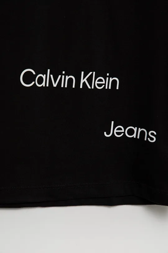 Παιδικό βαμβακερό μπλουζάκι Calvin Klein Jeans  100% Βαμβάκι