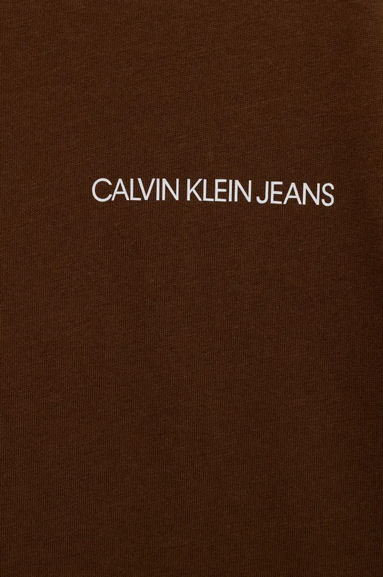 Calvin Klein Jeans t-shirt bawełniany dziecięcy IU0IU00326.9BYY 100 % Bawełna
