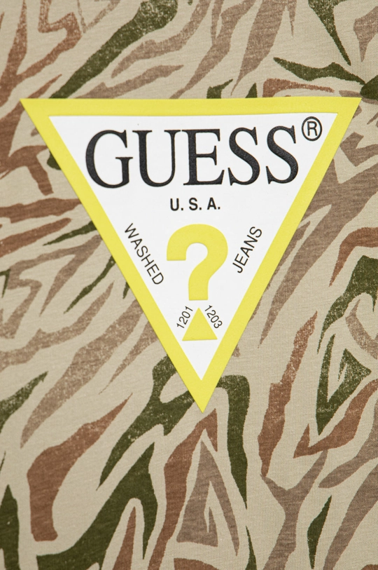 Guess t-shirt bawełniany dziecięcy 100 % Bawełna