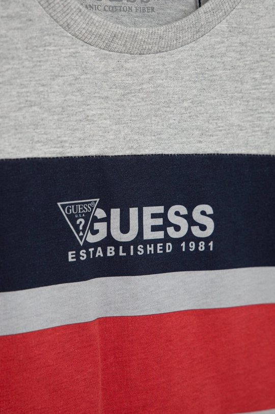 Παιδικό βαμβακερό μπλουζάκι Guess  100% Βαμβάκι