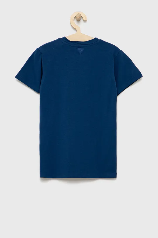 Guess t-shirt dziecięcy niebieski