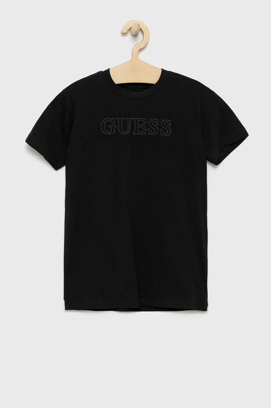 чорний Дитяча футболка Guess Для хлопчиків