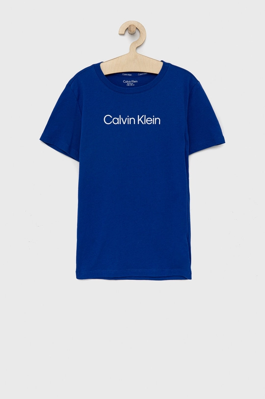 Calvin Klein Underwear t-shirt bawełniany dziecięcy 2-pack granatowy