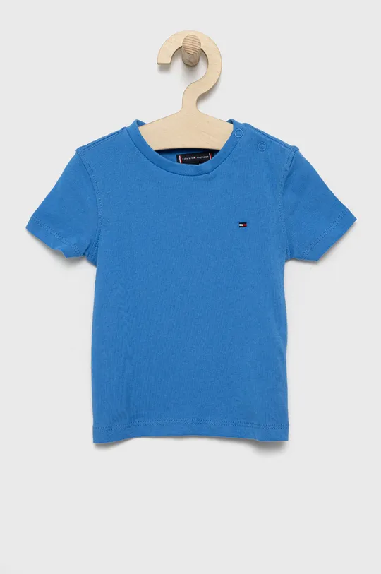 μωβ Παιδικό βαμβακερό μπλουζάκι Tommy Hilfiger Για αγόρια