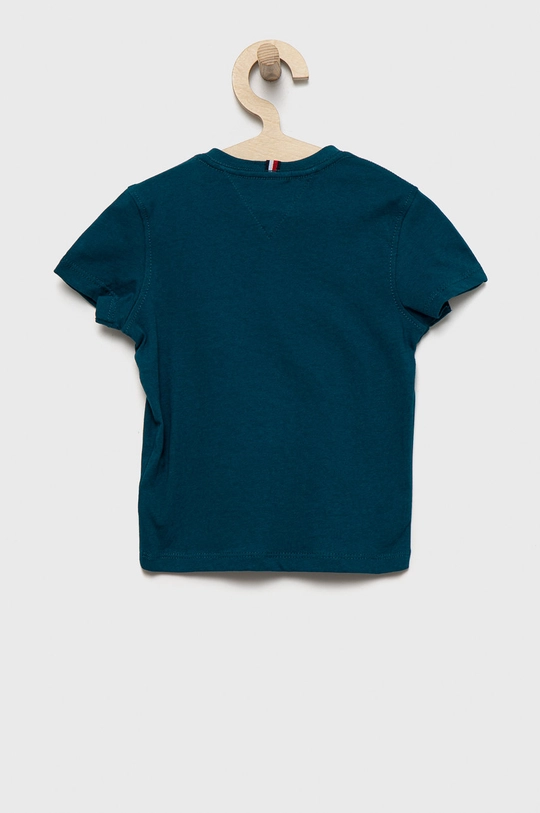 Tommy Hilfiger t-shirt bawełniany dziecięcy zielony