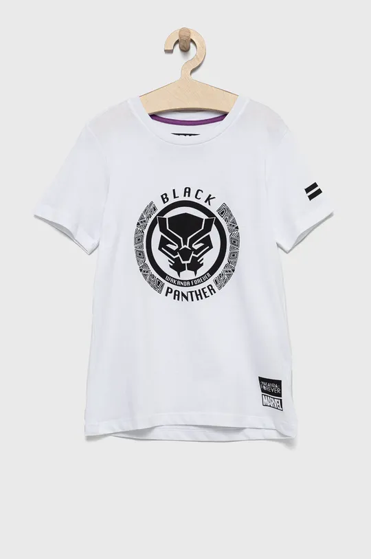 λευκό Βαμβακερό μπλουζάκι διπλής όψης Jack & Jones Για αγόρια