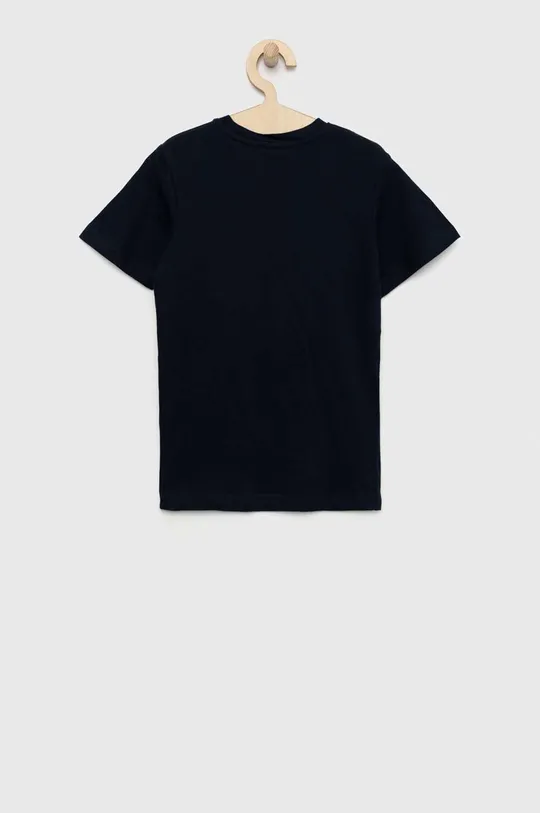Παιδικό βαμβακερό μπλουζάκι Jack & Jones σκούρο μπλε
