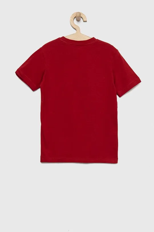 Παιδικό βαμβακερό μπλουζάκι Jack & Jones κόκκινο