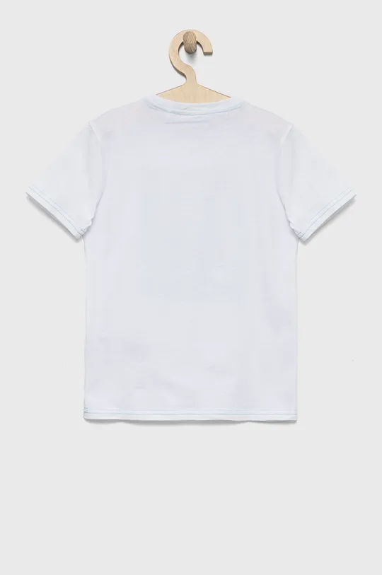 Guess t-shirt bawełniany dziecięcy biały