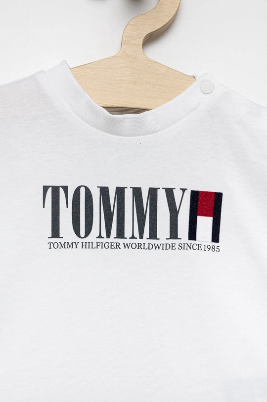 Otroška bombažna kratka majica Tommy Hilfiger  100% Bombaž