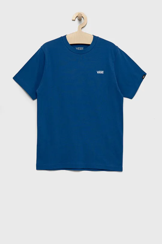 niebieski Vans t-shirt bawełniany dwustronny Chłopięcy