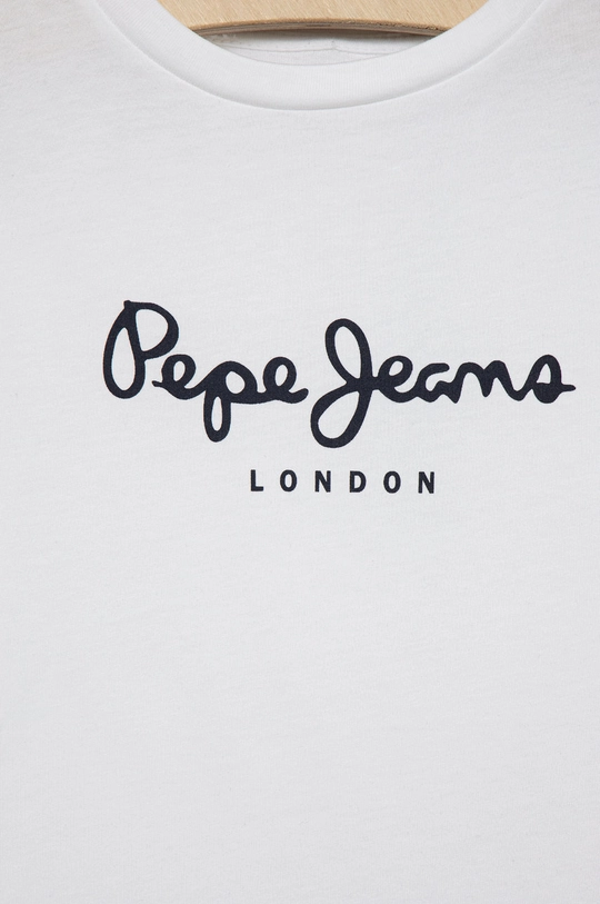 Detské bavlnené tričko Pepe Jeans  100% Bavlna