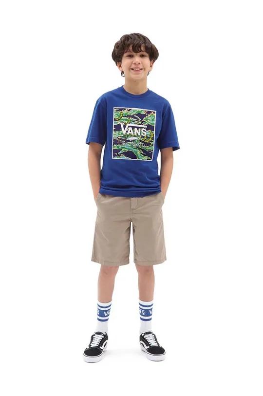 Παιδικό βαμβακερό μπλουζάκι Vans Για αγόρια