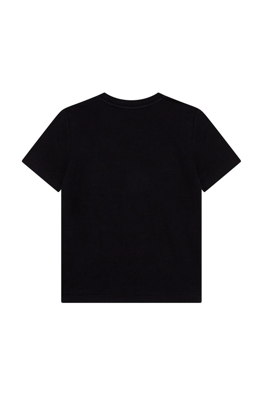 Dkny t-shirt bawełniany dziecięcy czarny