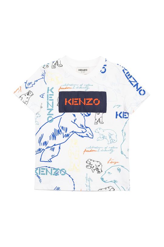 biały Kenzo Kids t-shirt dziecięcy Chłopięcy