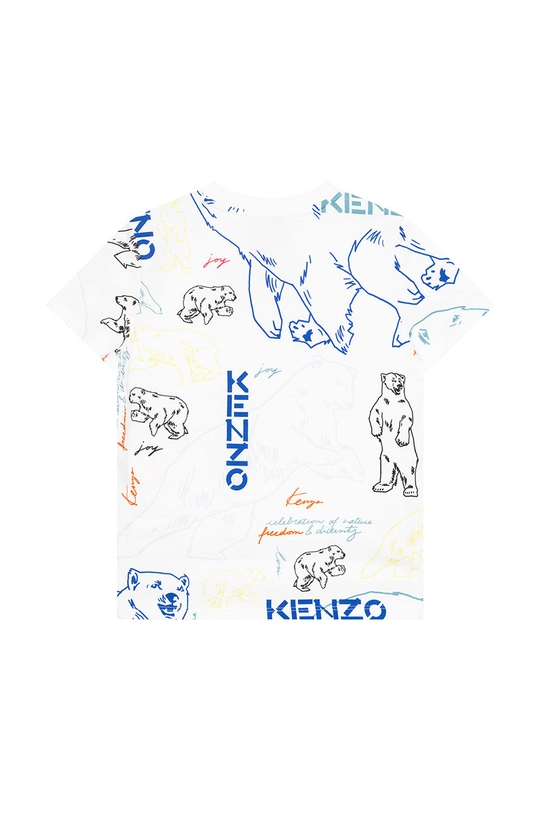 Дитяча футболка Kenzo Kids білий