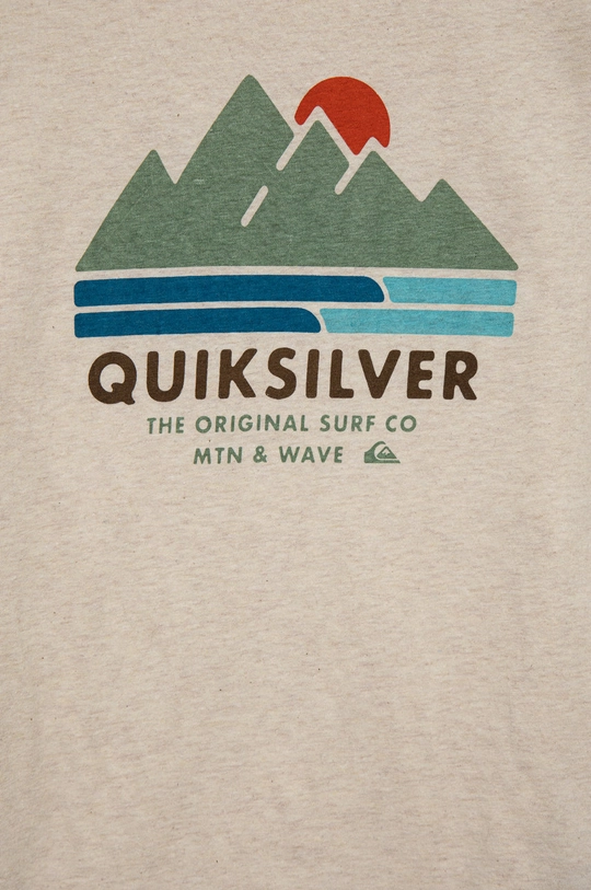 Quiksilver t-shirt bawełniany dziecięcy 100 % Bawełna