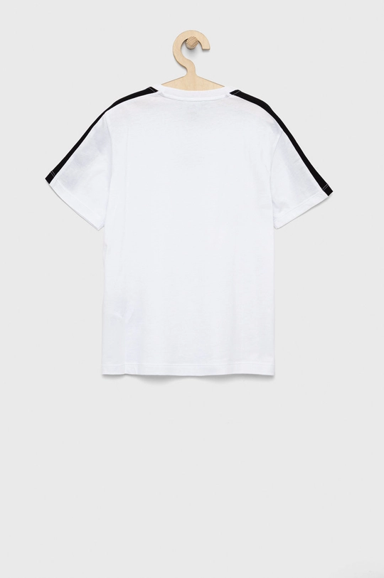 EA7 Emporio Armani t-shirt bawełniany dziecięcy biały