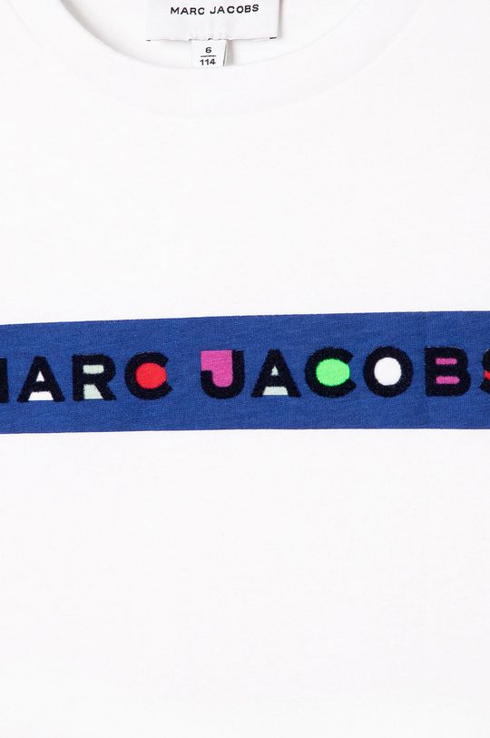 biały Marc Jacobs t-shirt bawełniany dziecięcy