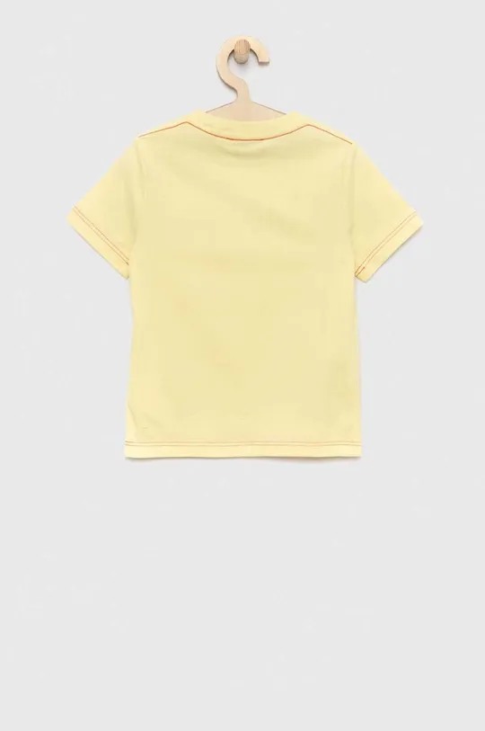 Παιδικό βαμβακερό μπλουζάκι Marc Jacobs κίτρινο