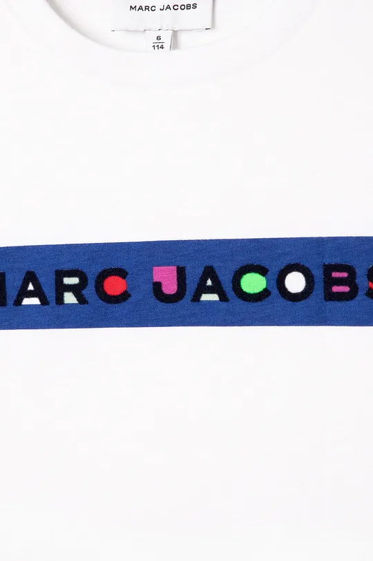 λευκό Παιδικό βαμβακερό μπλουζάκι Marc Jacobs