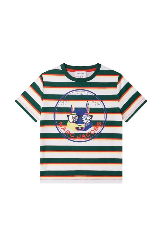 Παιδικό βαμβακερό μπλουζάκι Marc Jacobs πολύχρωμο