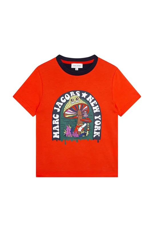 κόκκινο Παιδικό βαμβακερό μπλουζάκι Marc Jacobs Για αγόρια