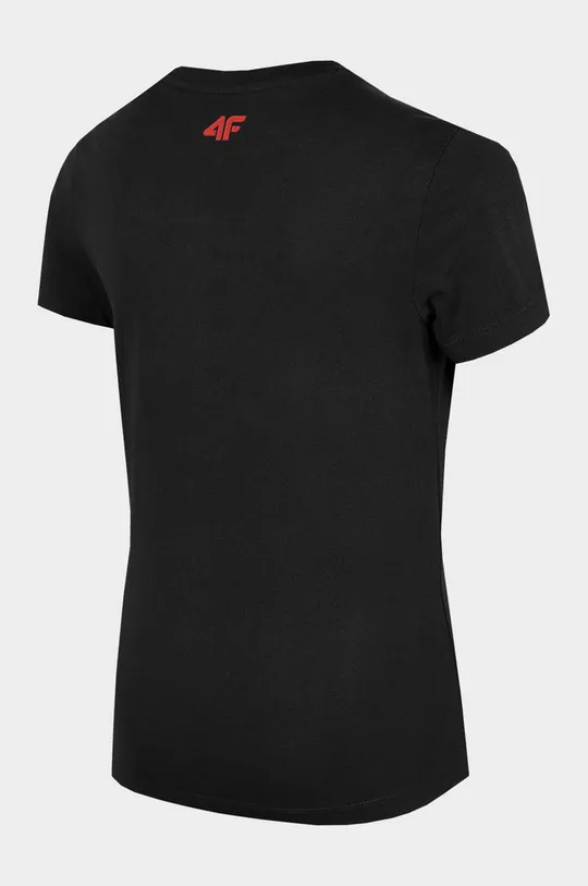 μαύρο Παιδικό μπλουζάκι 4F