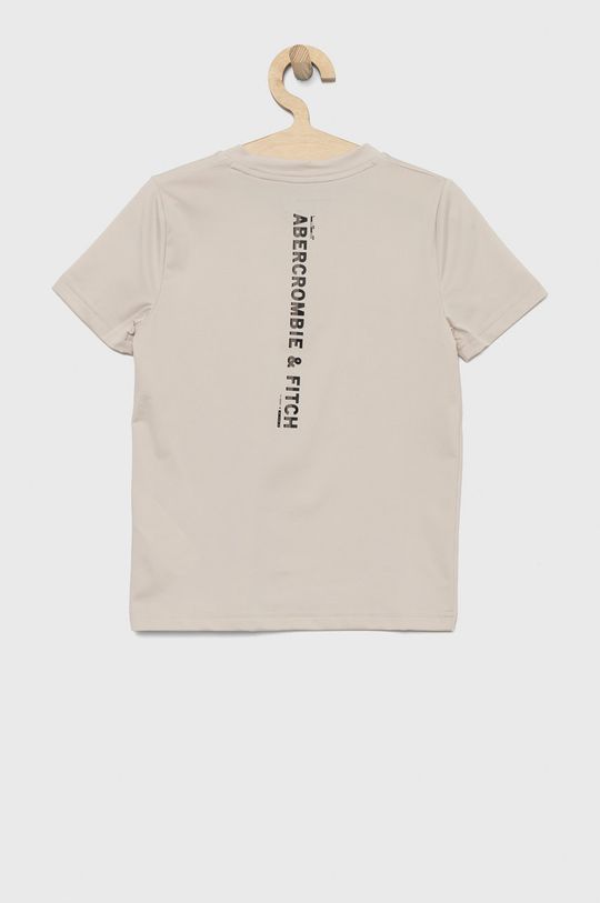 Abercrombie & Fitch t-shirt dziecięcy cielisty