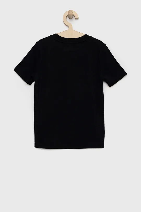 Παιδικό μπλουζάκι Abercrombie & Fitch μαύρο