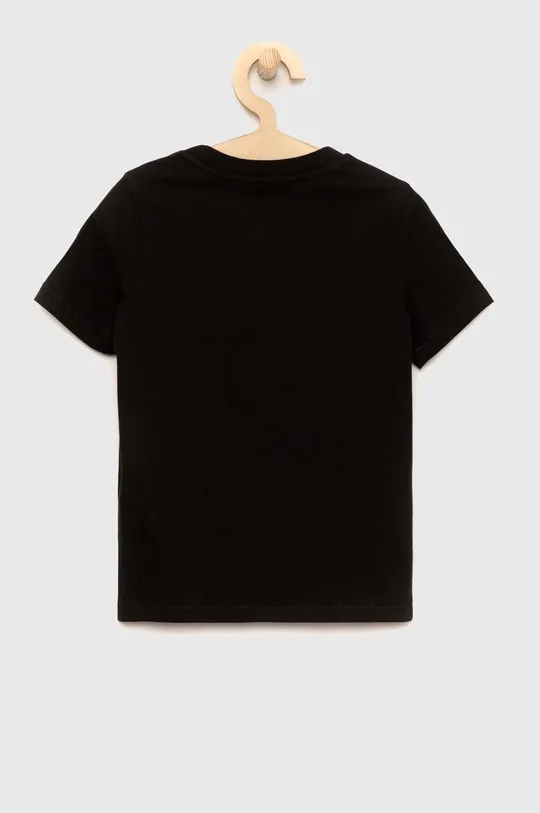 Παιδικό βαμβακερό μπλουζάκι GAP x Smiley μαύρο