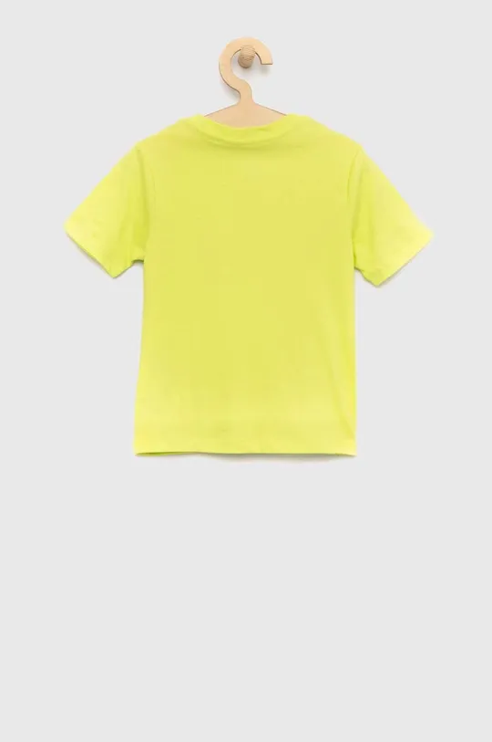 παιδικό βαμβακερό μπλουζάκι GAP πράσινο