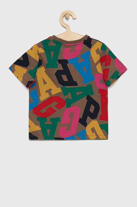 Detské bavlnené tričko GAP viacfarebná