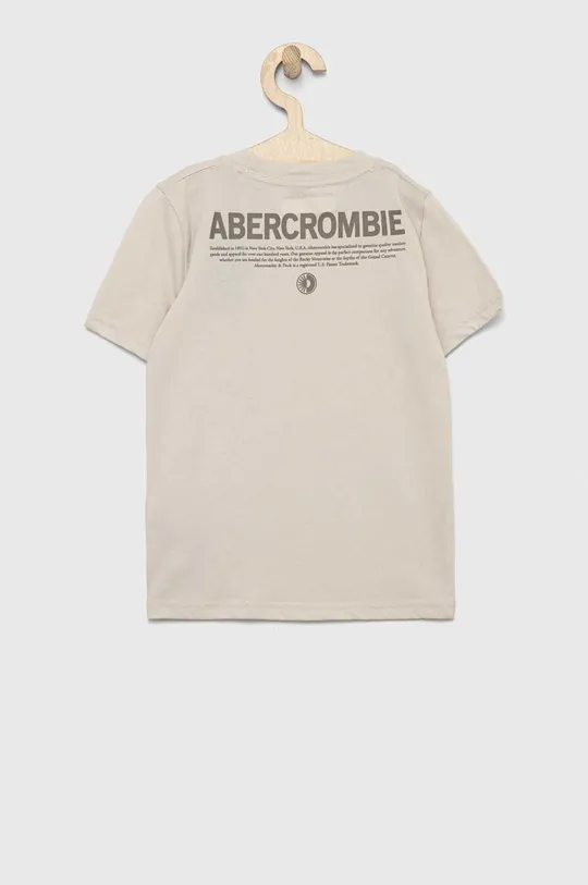 Dětské tričko Abercrombie & Fitch smetanová