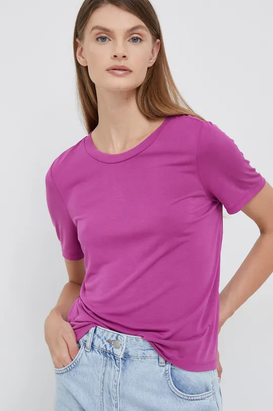 fioletowy Vero Moda t-shirt