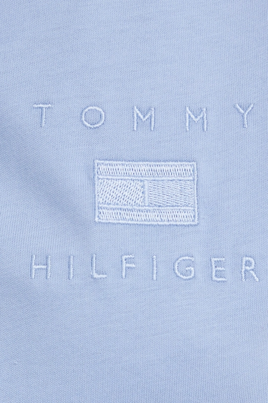 μπλε Βαμβακερό μπλουζάκι Tommy Hilfiger