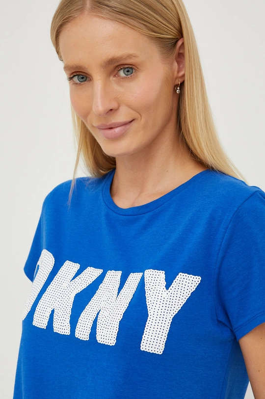 niebieski Dkny t-shirt