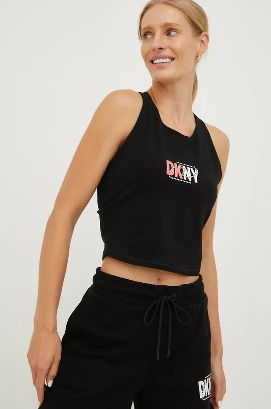 μαύρο Top DKNY Γυναικεία