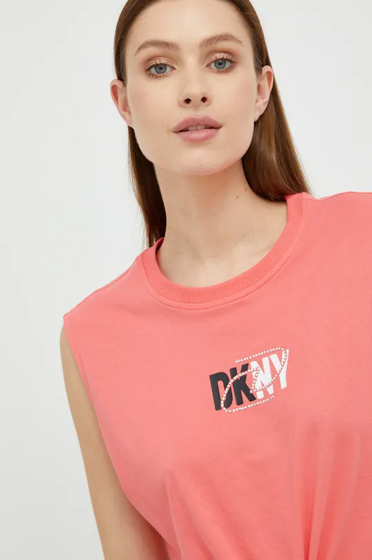 ροζ Βαμβακερό Top DKNY