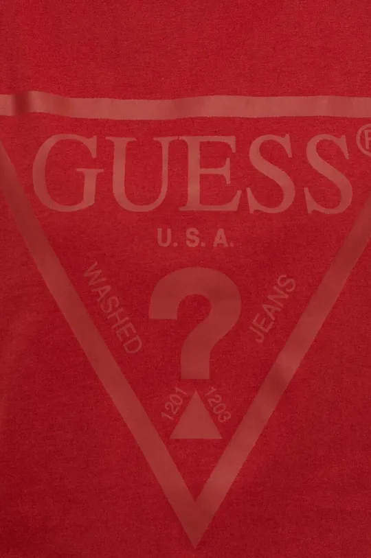 rosso Guess t-shirt in cotone