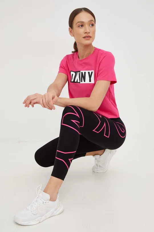 Μπλουζάκι Dkny ροζ