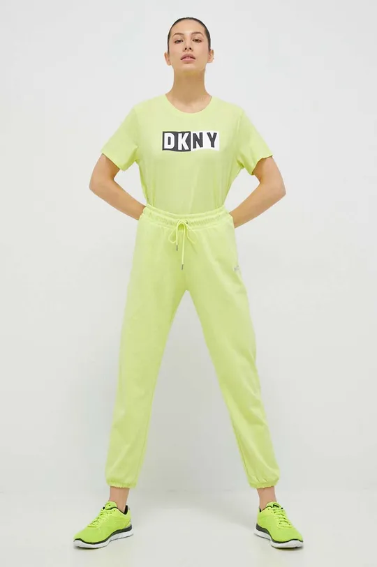 Μπλουζάκι DKNY πράσινο