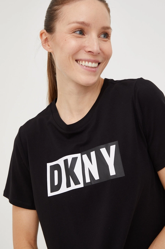 чорний Футболка Dkny