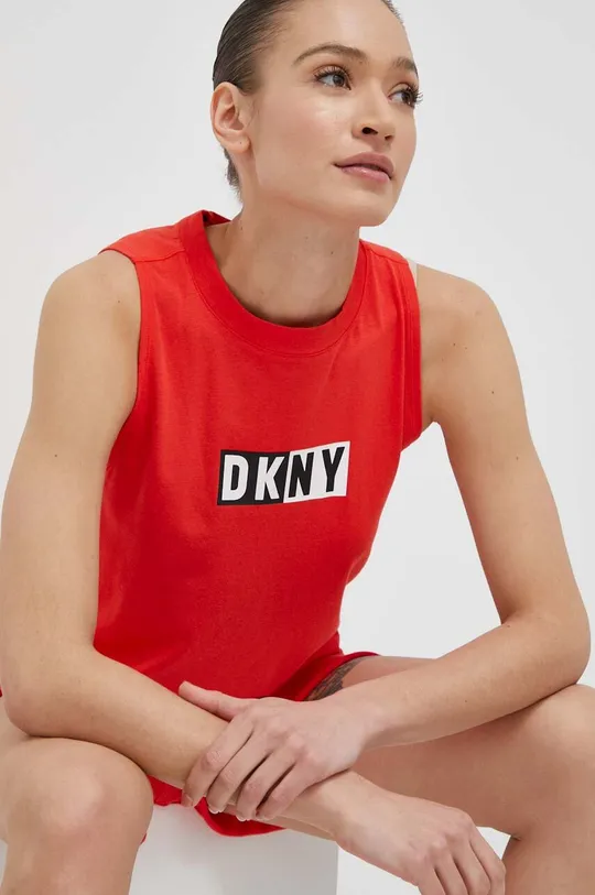 κόκκινο Top DKNY Γυναικεία
