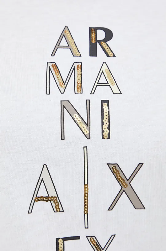 Armani Exchange t-shirt bawełniany 6LYT23.YJCEZ Damski