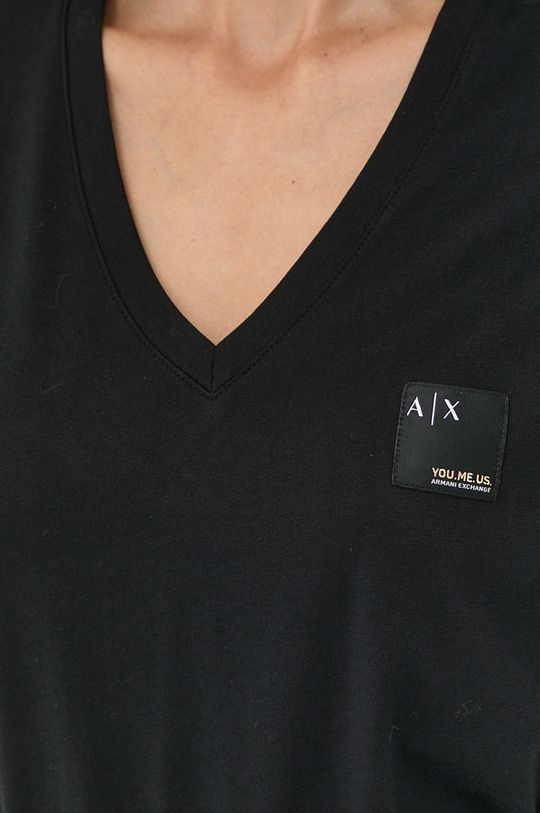 Памучна тениска Armani Exchange Жіночий