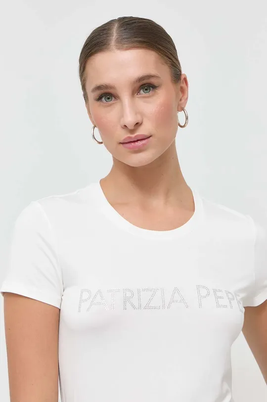 biały Patrizia Pepe t-shirt Damski